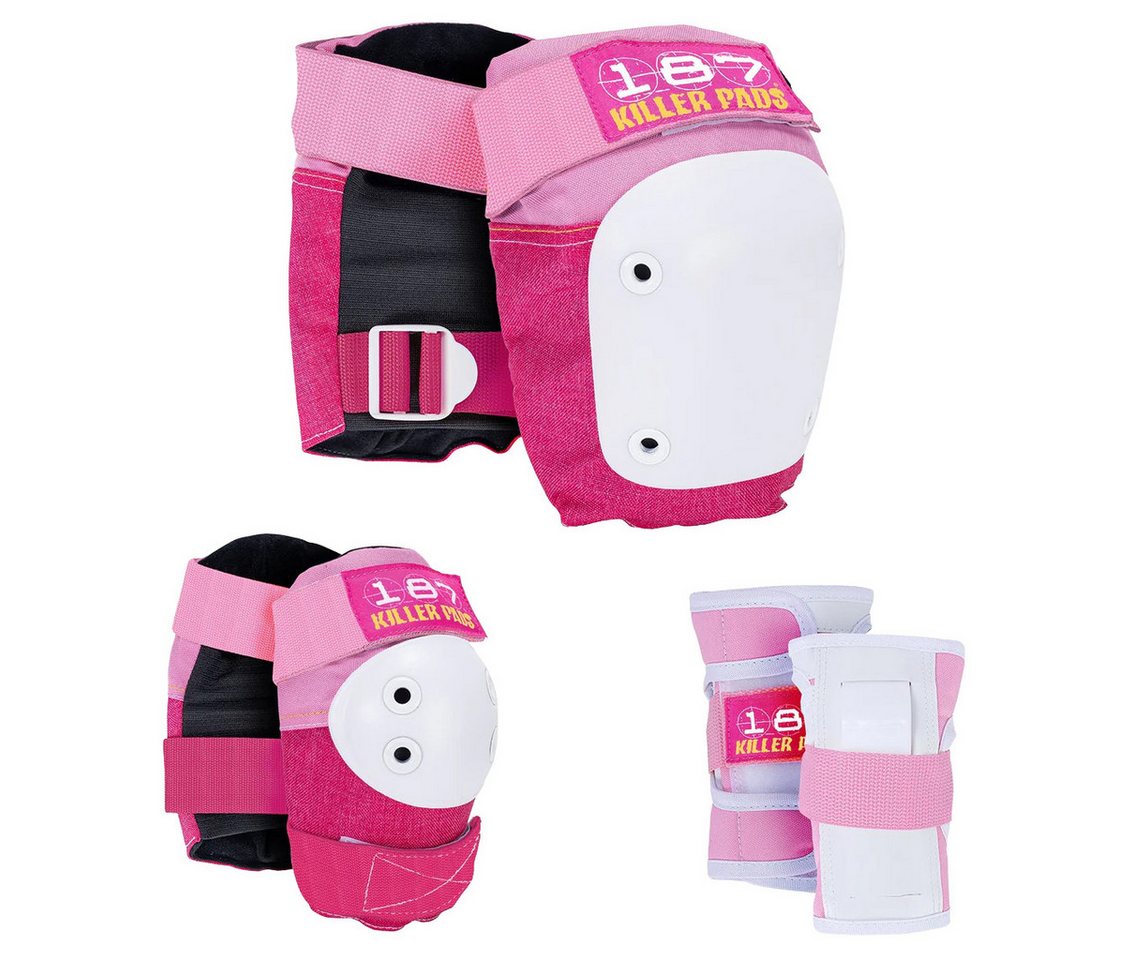 187 KillerPads Protektoren-Set Adult Six Pack (mit Knieschonern, mit Ellenbogenschonern, mit Handgelenkschonern), für Erwachsene Bild 4