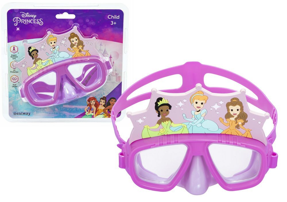 BESTWAY Schwimmbrille Disney Bestway 9102X Arielle, die Meerjungfrau, rosa Schwimmbrille