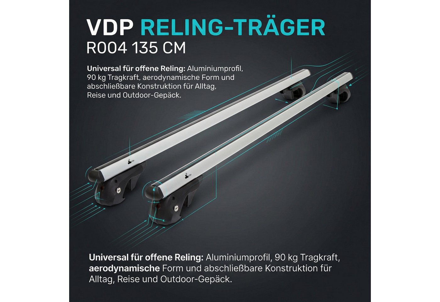 VDP Dachträger (Passend für VW Touran Kombi 03-14) Bild 4
