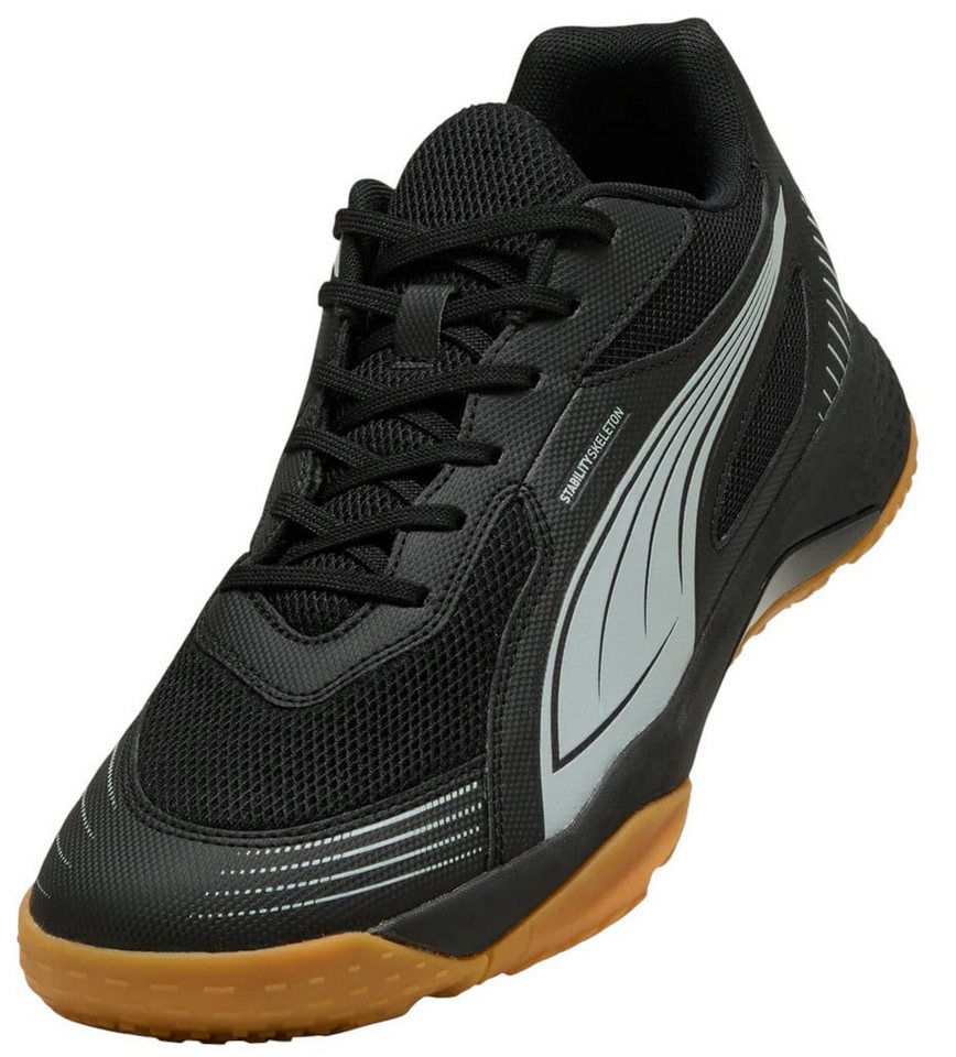 PUMA Hallen-Indoorschuhe Solarflash III schwarz Herren Badmintonschuh Bild 4
