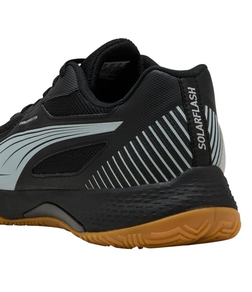 PUMA Hallen-Indoorschuhe Solarflash III schwarz Herren Badmintonschuh Bild 5