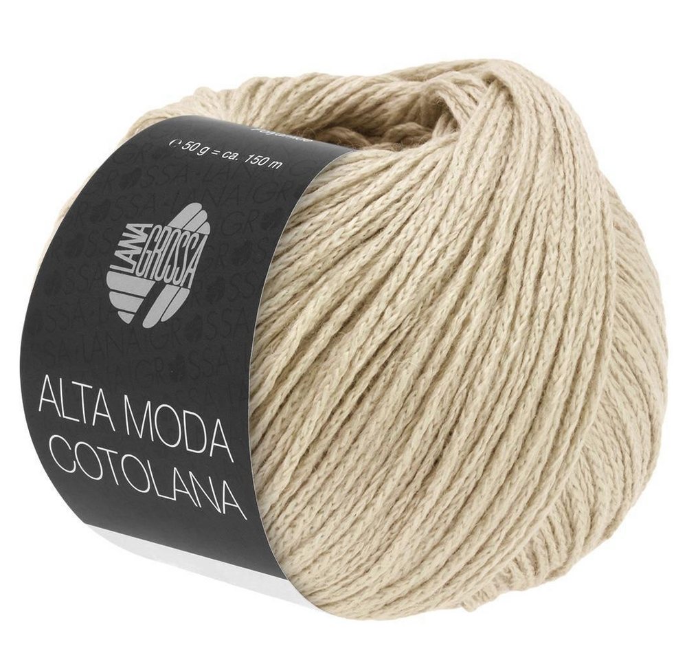 LANA GROSSA Alta Moda Cotolana Häkelwolle, 150 m