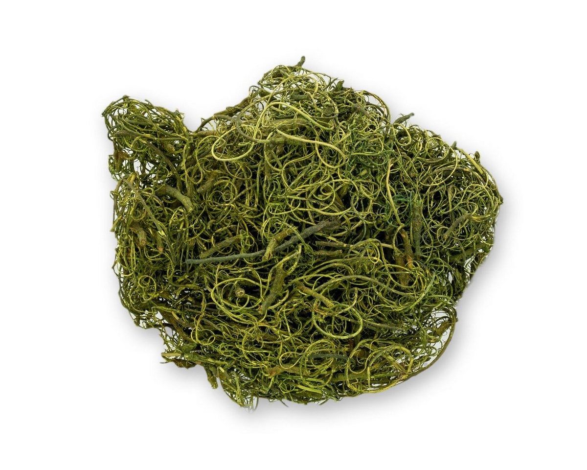 NaDeco Bastelnaturmaterial Curly Moos Moosgrün, 200g