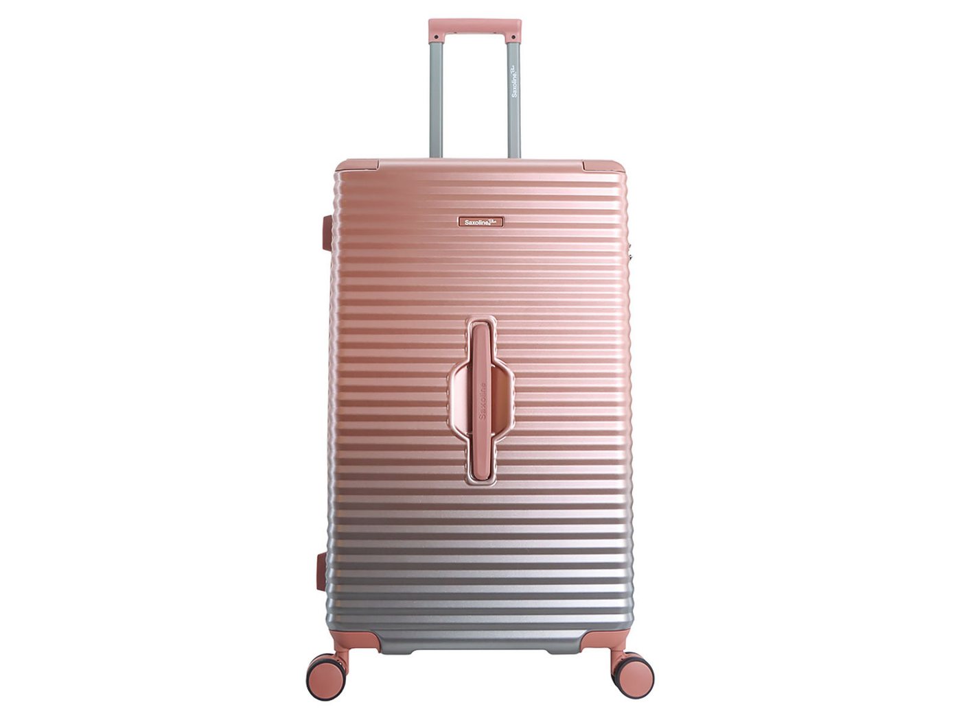 Saxoline® blue Koffer Elite L Trunk Trolley Spinner 76 cm, 4 Rollen, TSA-Zahlenschloss Bild 3