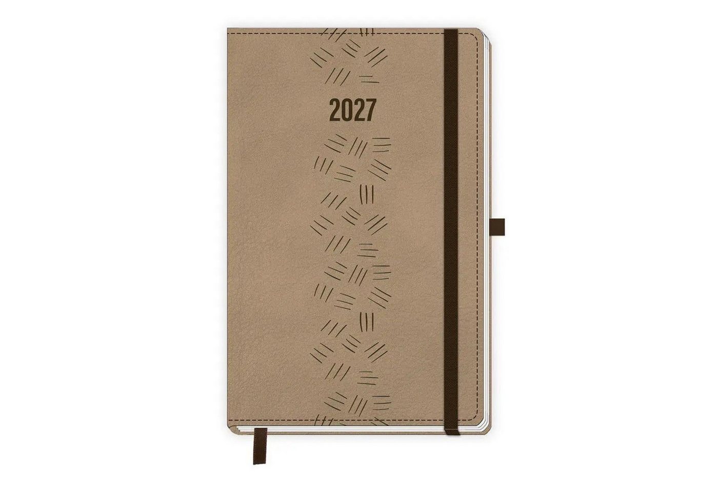 Trötsch Verlag Taschenkalender TRÖTSCH - Taschenkalender A6 Soft Touch Premium Sand 2027 Bild 2