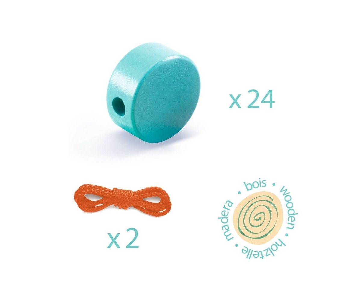 DJECO Kreativset Fädelspiel Filacolor Kreativset für Kinder Bild 4