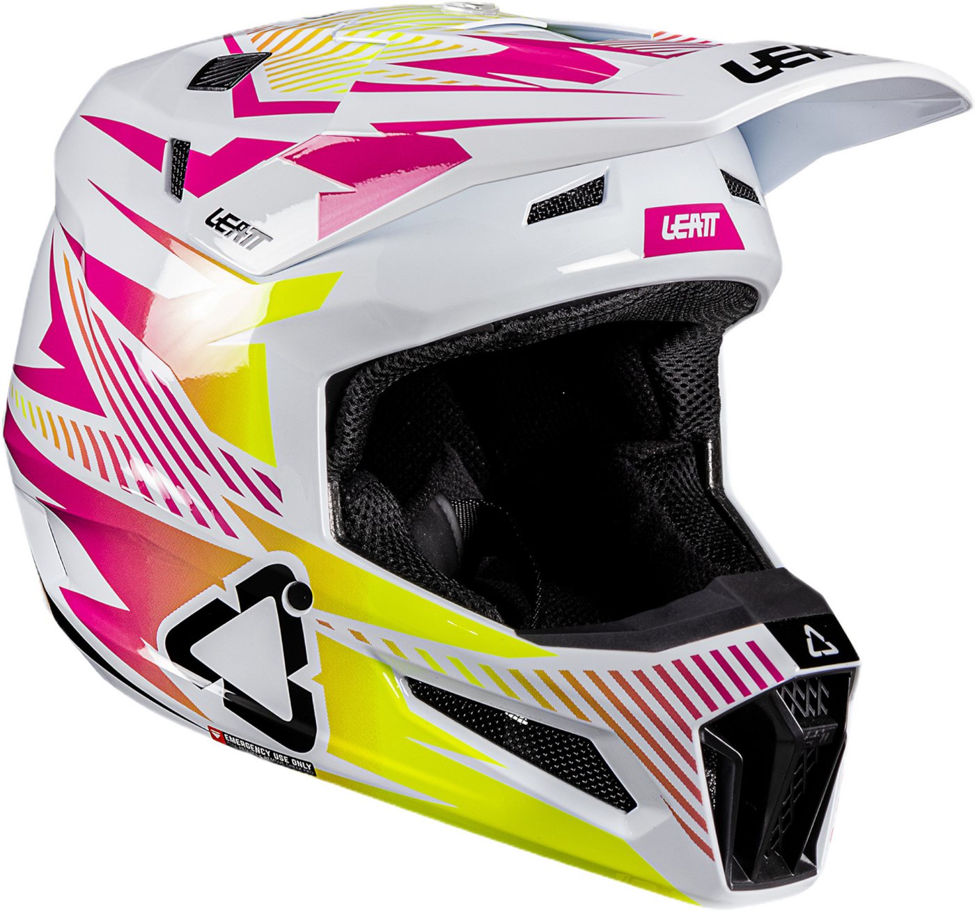 Leatt Motocrosshelm 3.5 V26 Motocross Helm mit Brille, Notfallsystem-Polsterung (EQRS) Bild 2