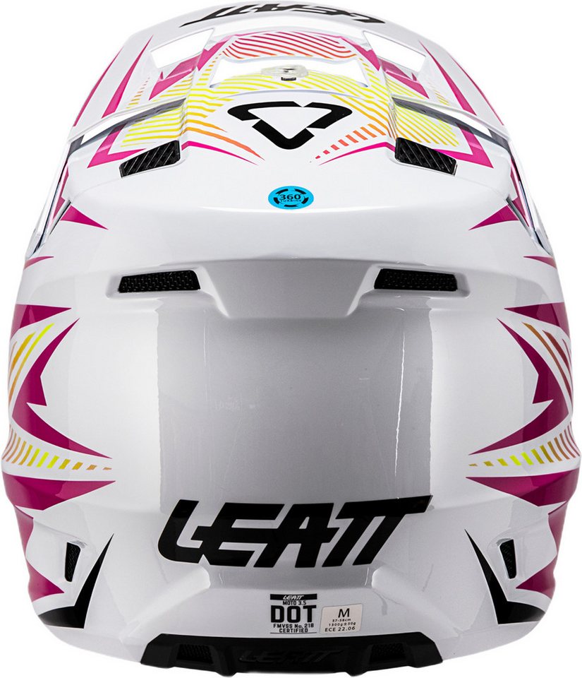 Leatt Motocrosshelm 3.5 V26 Motocross Helm mit Brille, Notfallsystem-Polsterung (EQRS) Bild 5