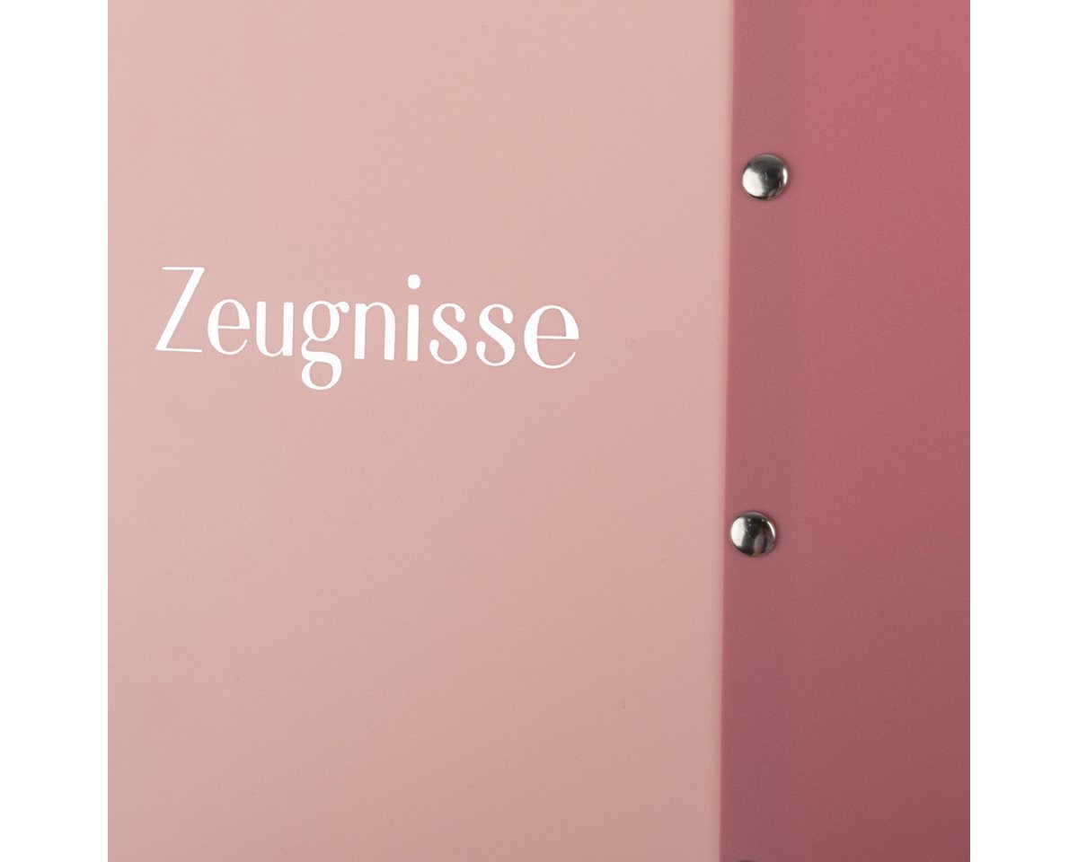 Idena Fußball Idena Zeugnismappe Sichtbuch mit 12 Klarsichthüllen 100µ pastell rosa Bild 5