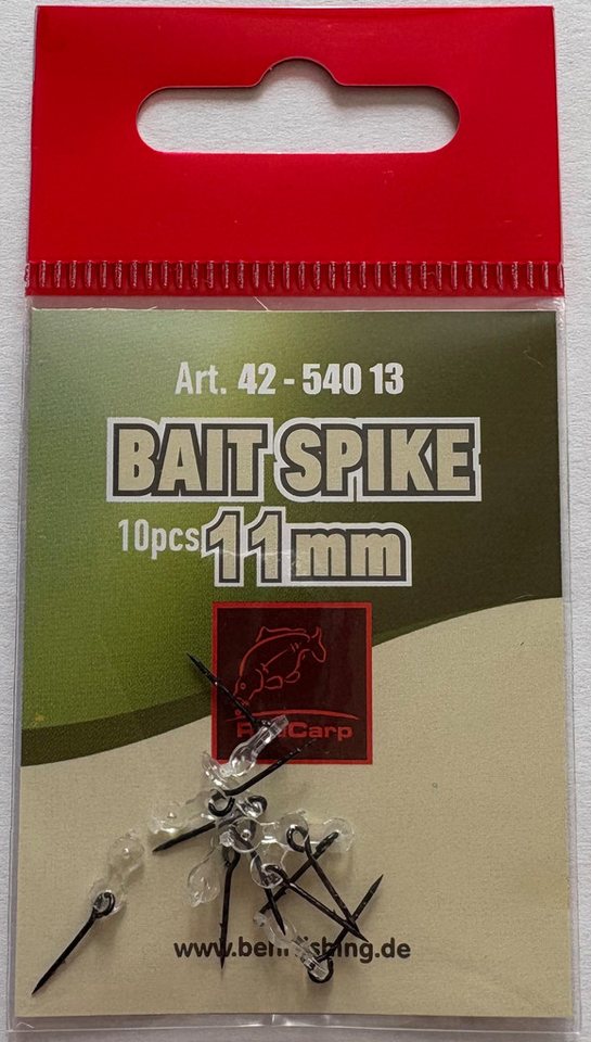 Behr Schnurstopper Boilie Stopper Stifte Bait Spike 10 St. - 3 Längen wählbar - Feedern, Unauffällige Farbe Bild 3