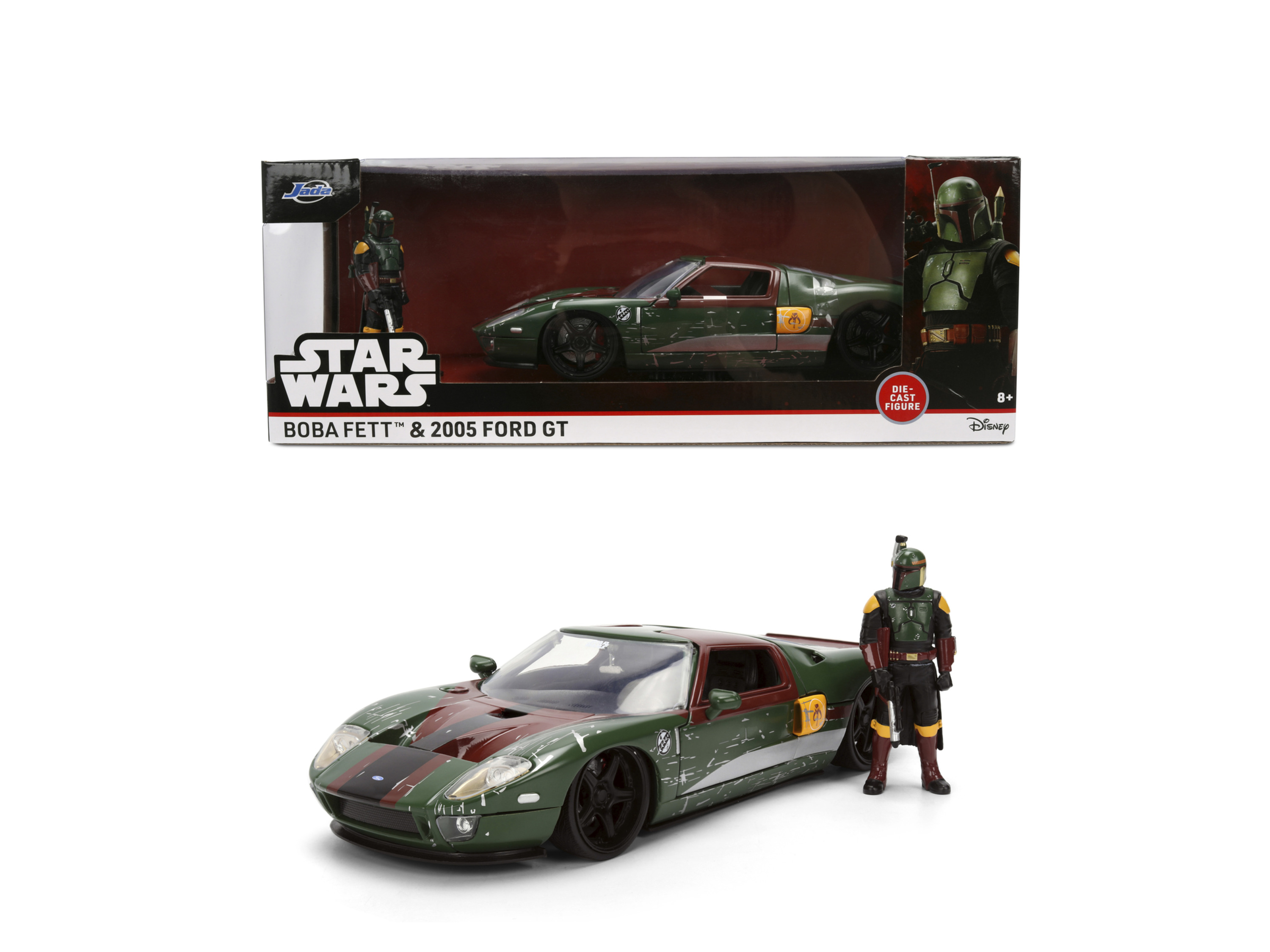 JADA Modellauto »Star Wars«, Maßstab 1:24 (Boba Fett 2005 Ford GT) Bild 2