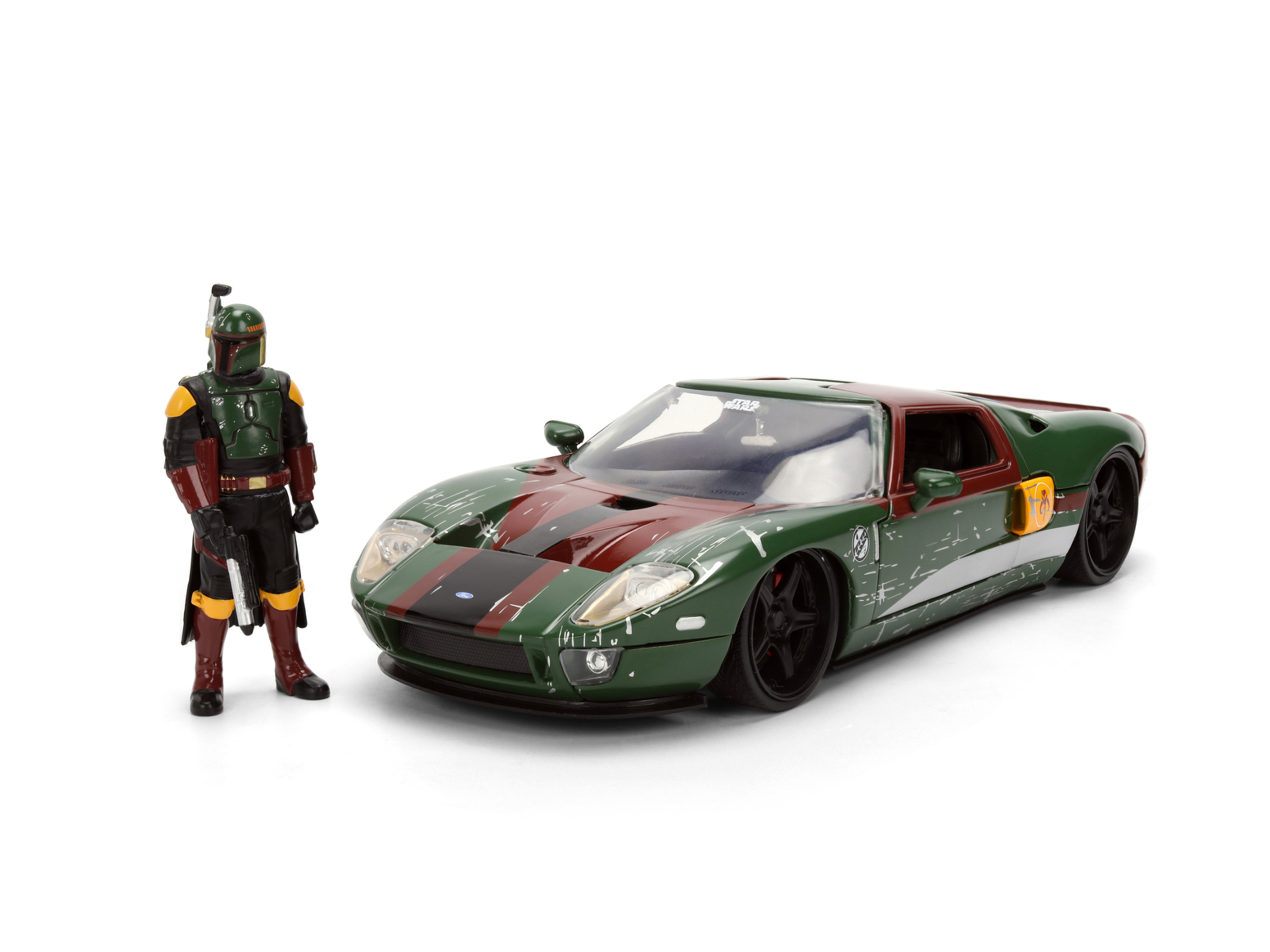 JADA Modellauto »Star Wars«, Maßstab 1:24 (Boba Fett 2005 Ford GT) Bild 3