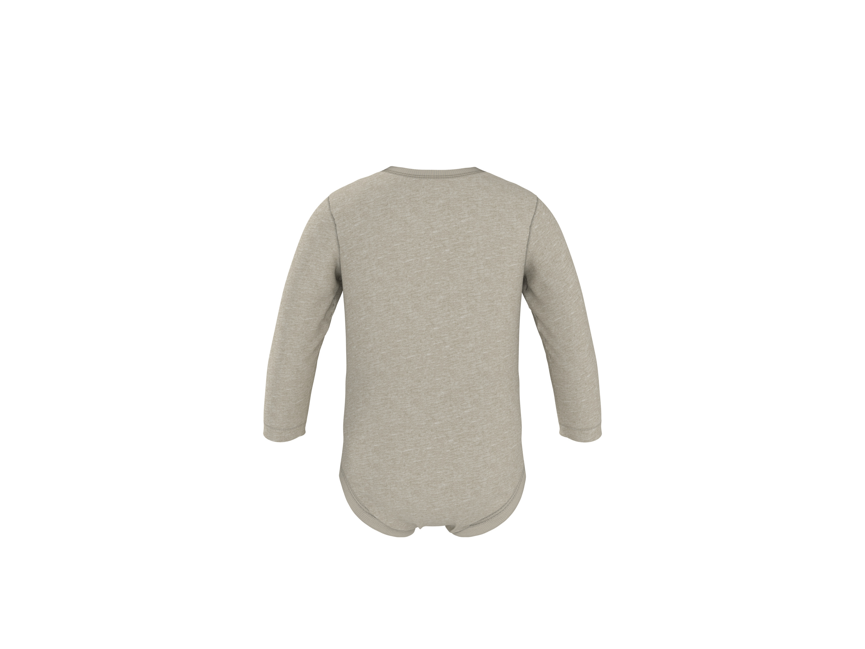 LUPILU® Baby Bodys, 2 Stück (beige/weiß, 86/92)