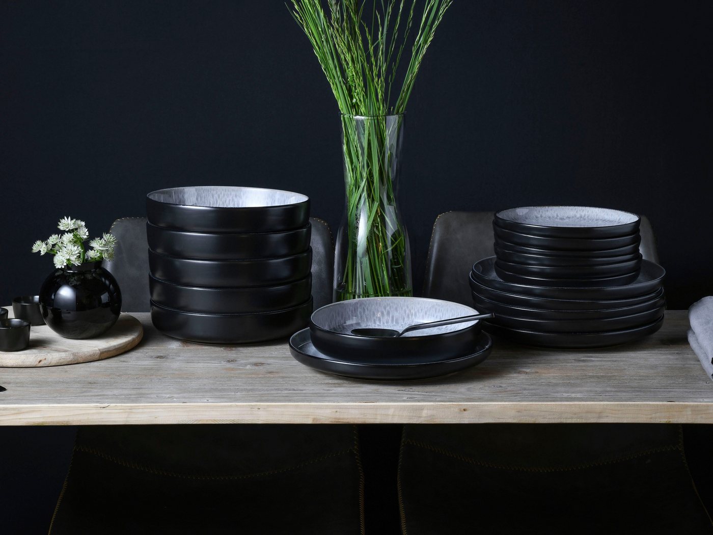 CREATABLE Geschirrset »Nordic Fjord« (18-teiliges Teller Set, Frost) Bild 2