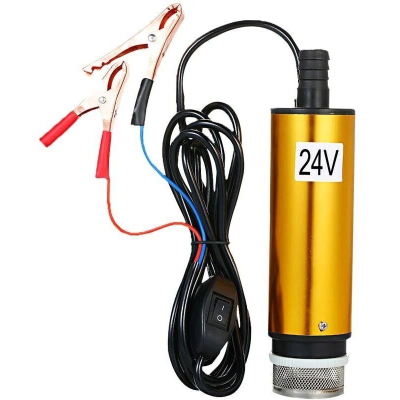 Tauchpumpe Zum Abpumpen Von Wasser Aus Dieselkraftstoff, 51 Mm, Kraftstoffförderpumpe, Betankung Mit Filter, 24 V Dc