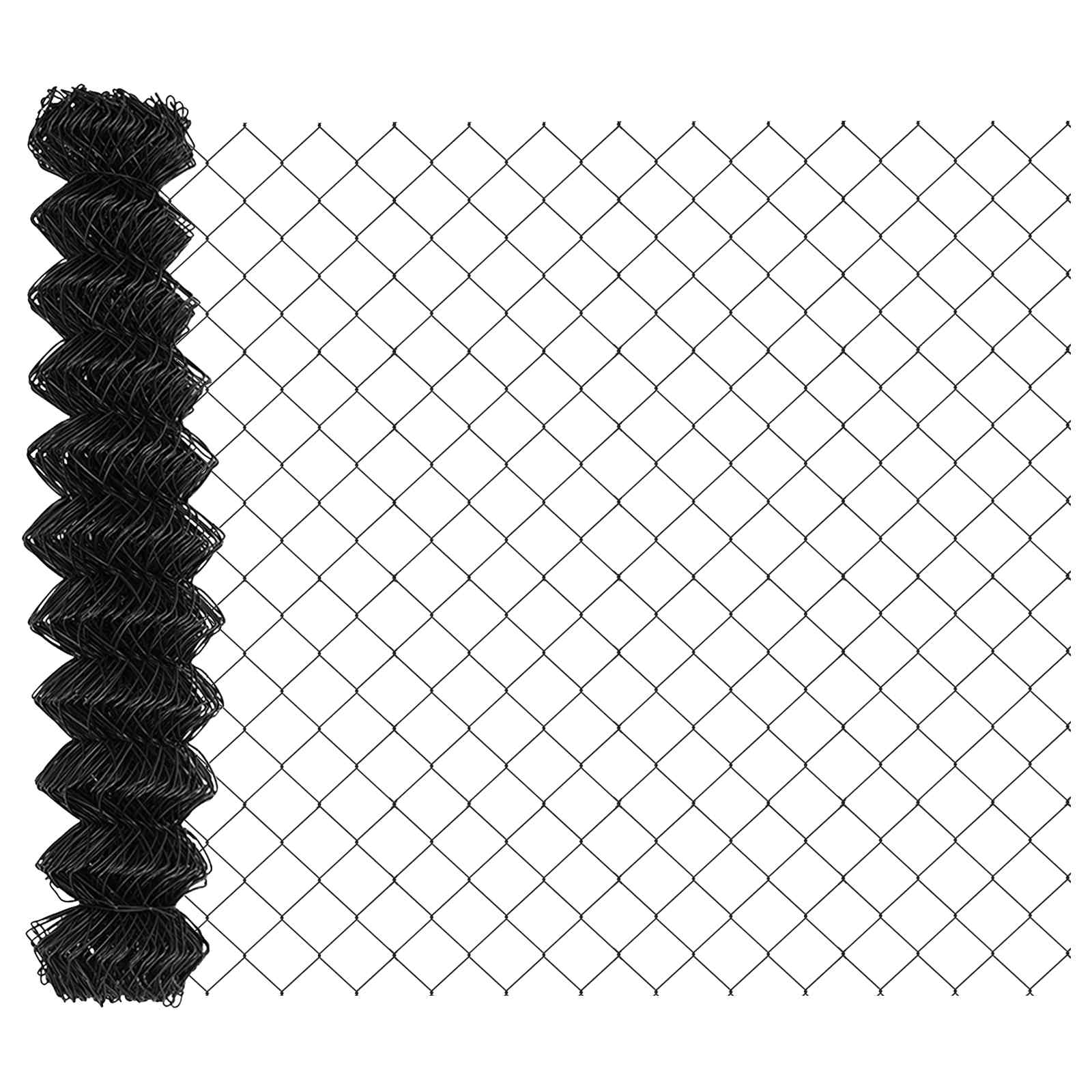 Maison Exclusive - Maschendrahtzaun 10 X 1,4 M Stahl Grau