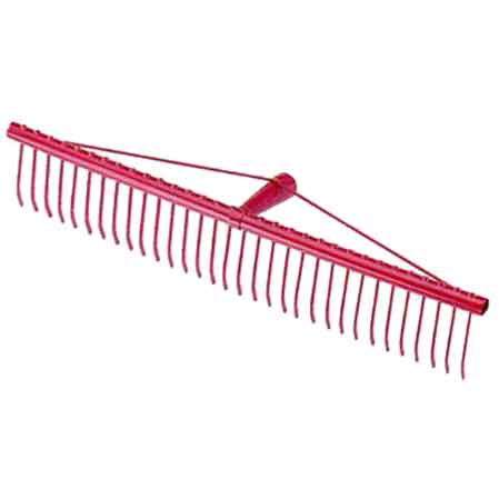 Rastreau À Foin Fendu En Acier 18 Zähne (56 Cm)