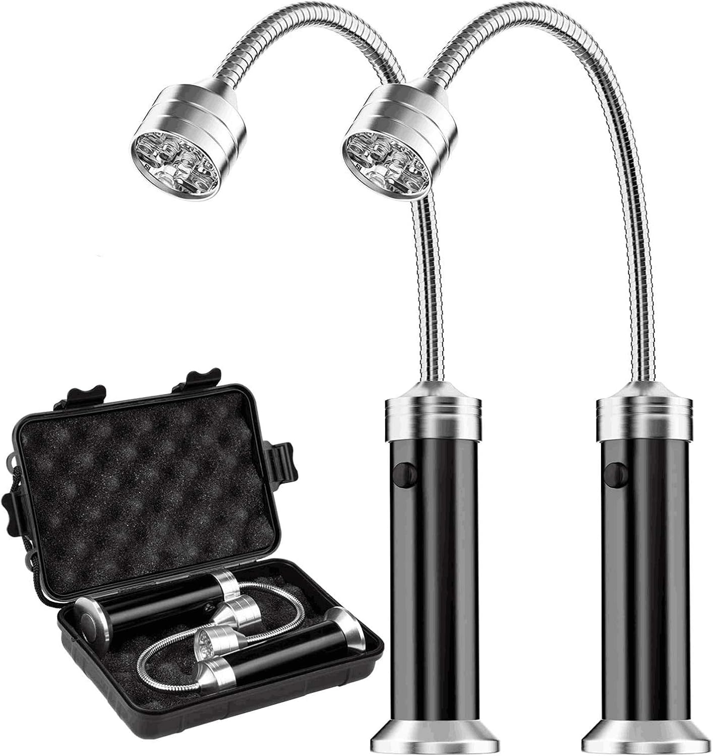 Set Mit 2 Grilllampen Mit Magnetfuß