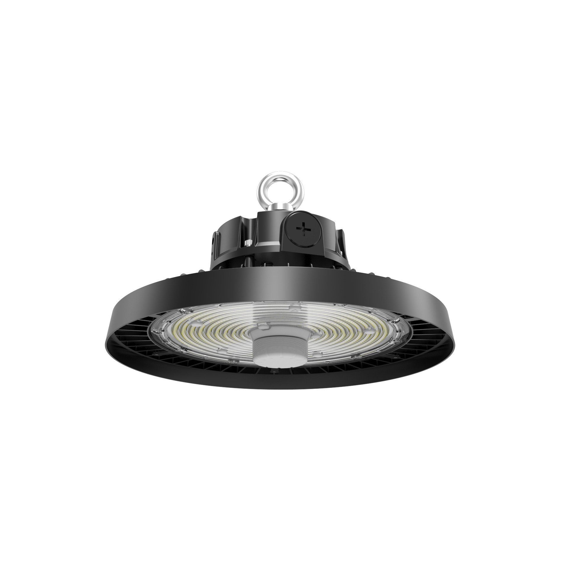 Led Hallenstrahler High Bay Industrial Ufo Hbd Evo 150lm/w Dimmbar 0-10v 5000k 120º Bewegung Radar Kaltweiß 200 W