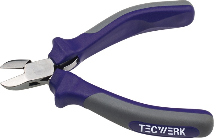 Tecwerk Elektronik-seitenschneider Länge 115 Mmfacette Ja Rund