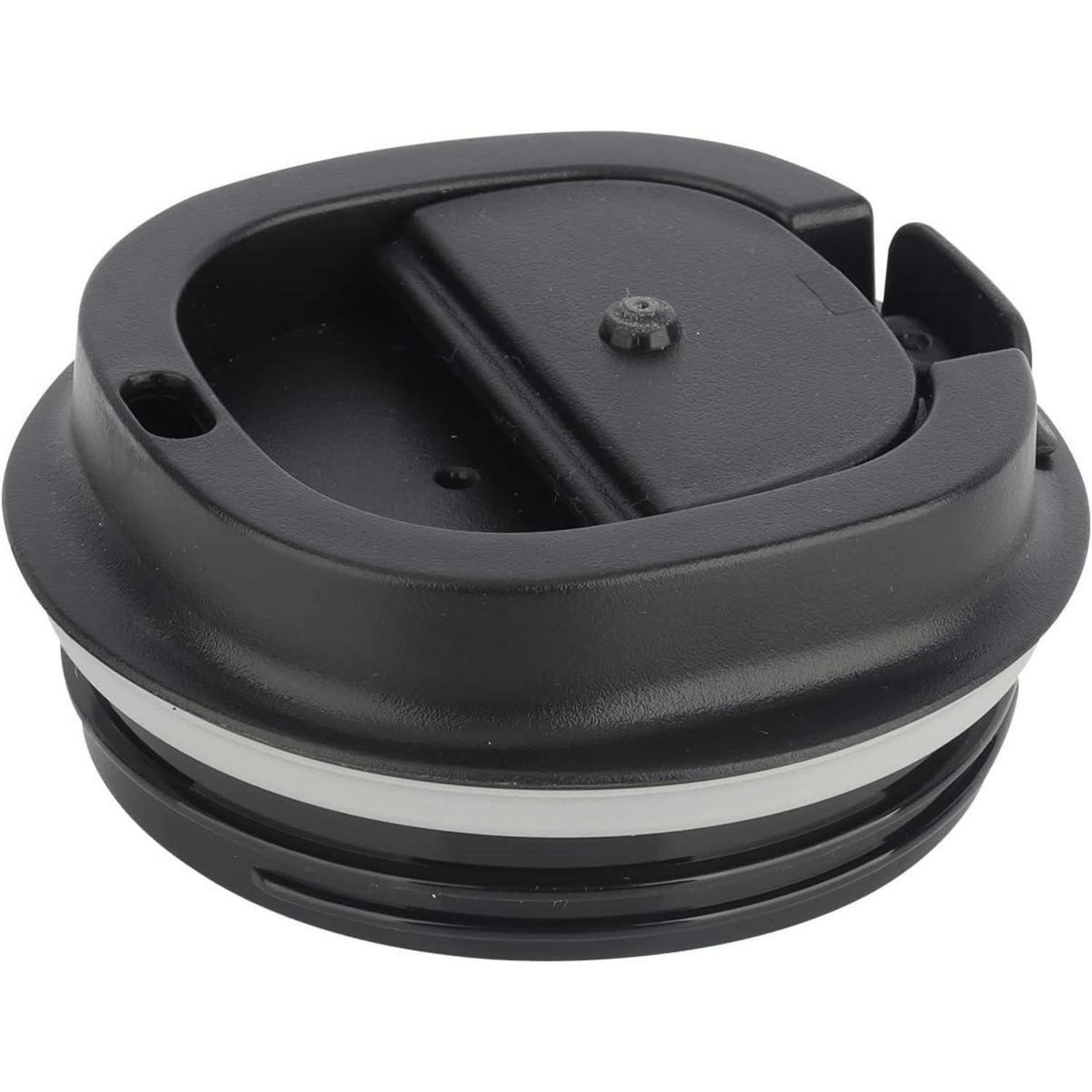 Ketiee Thermobecher Deckel Ersatz Rutschfest Abs Silikon 13oz 18oz Schwarz