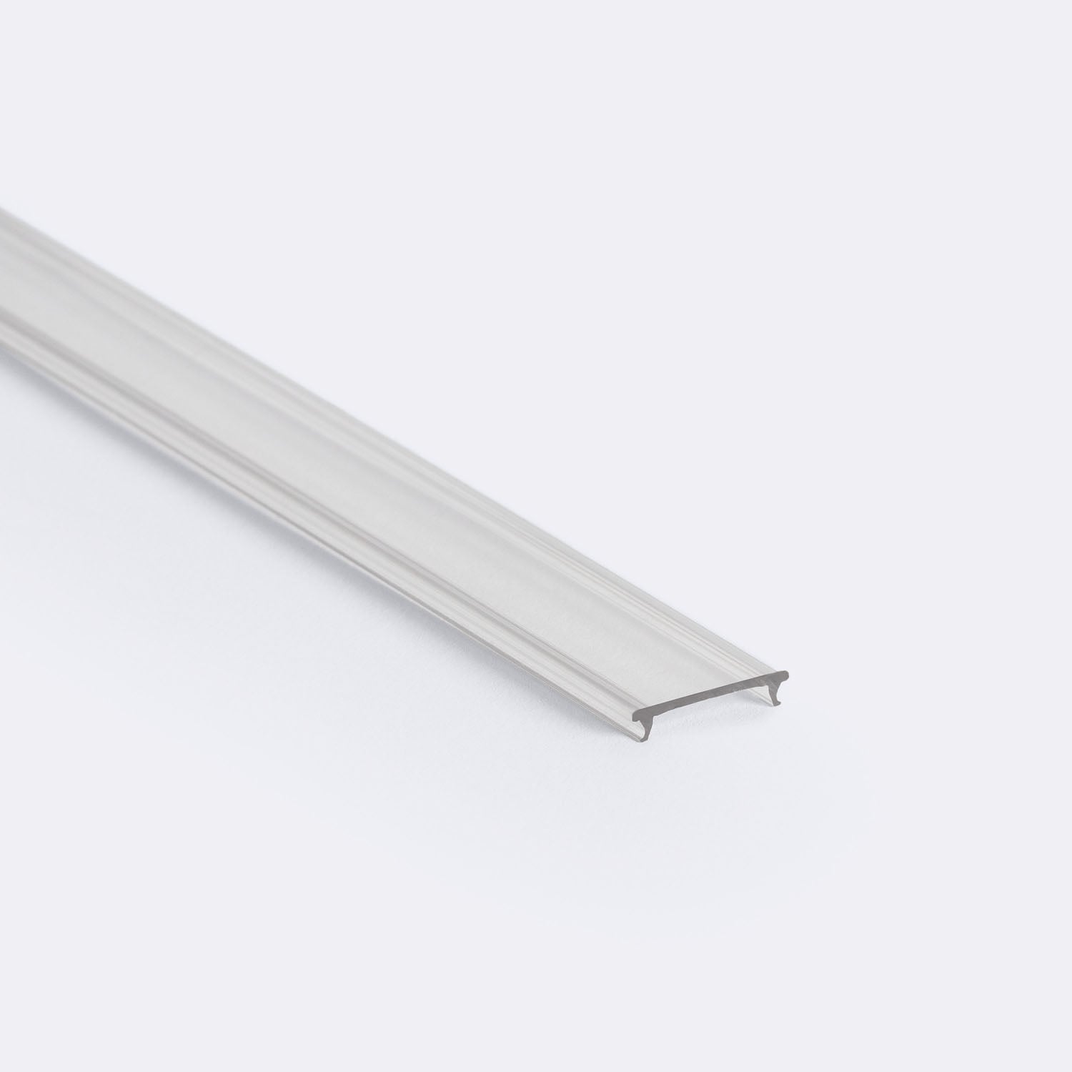 10 Meter Abdeckung Für Aluminiumprofil Kompatibel Mit Ref.128987, 128972 Transparent