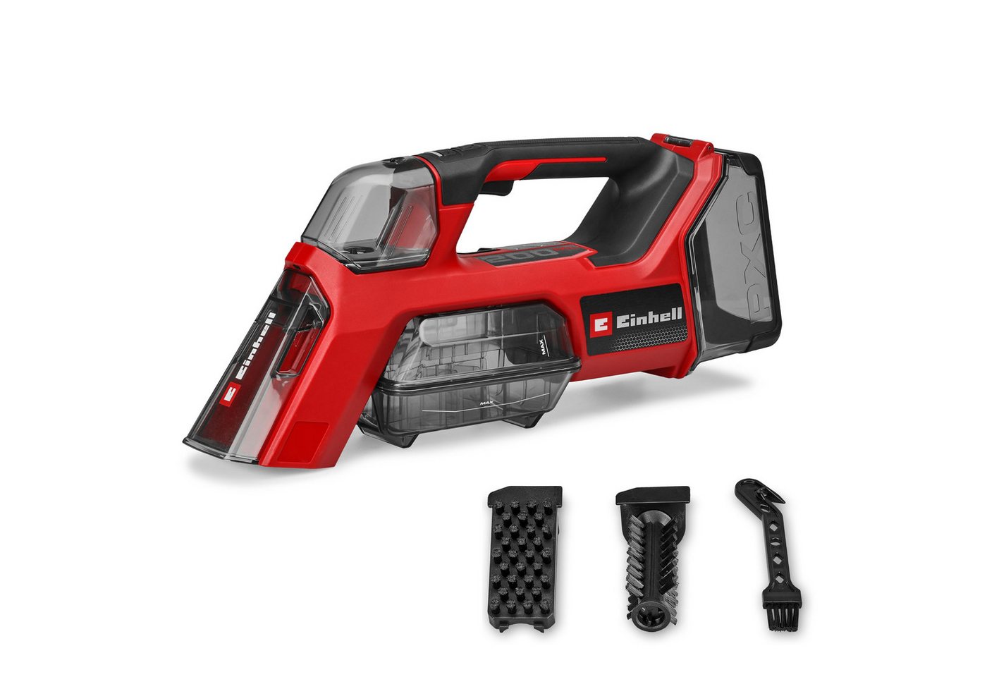 Einhell Akku-waschsauger Te-scl 18/200 Li-solo (18 V, 200 Ml Frischwassertank, Nasssauger Für Teppiche, Polster, Auto, Inkl. Rotierende Bürste, Bürsteneinsatz, Ohne Akku) Bild 5