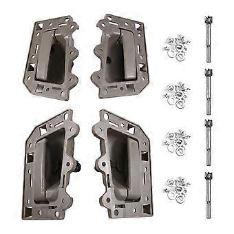 Satz Mit 4 Türgriffen Für Den Innenraum Für Grand Cherokee 05-2011, Linkslenker, Teilenummern: 1jv471j3aa, 1jv461j3aa, 5hr411j3ak, 5hr421j3a
