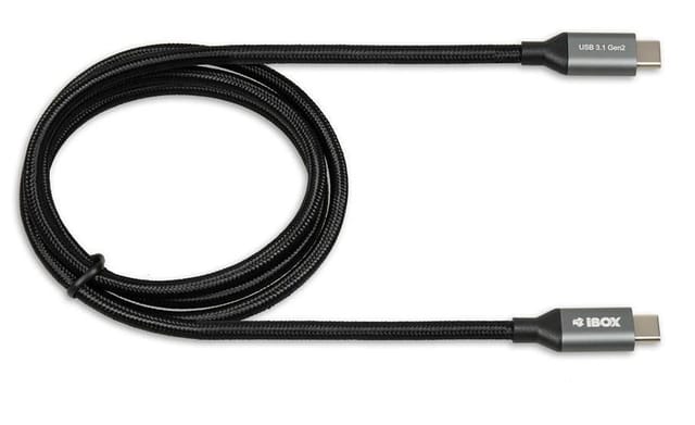 Kabel Usb C Ibox Ikumtc31g2 Schwarz 0,5 M