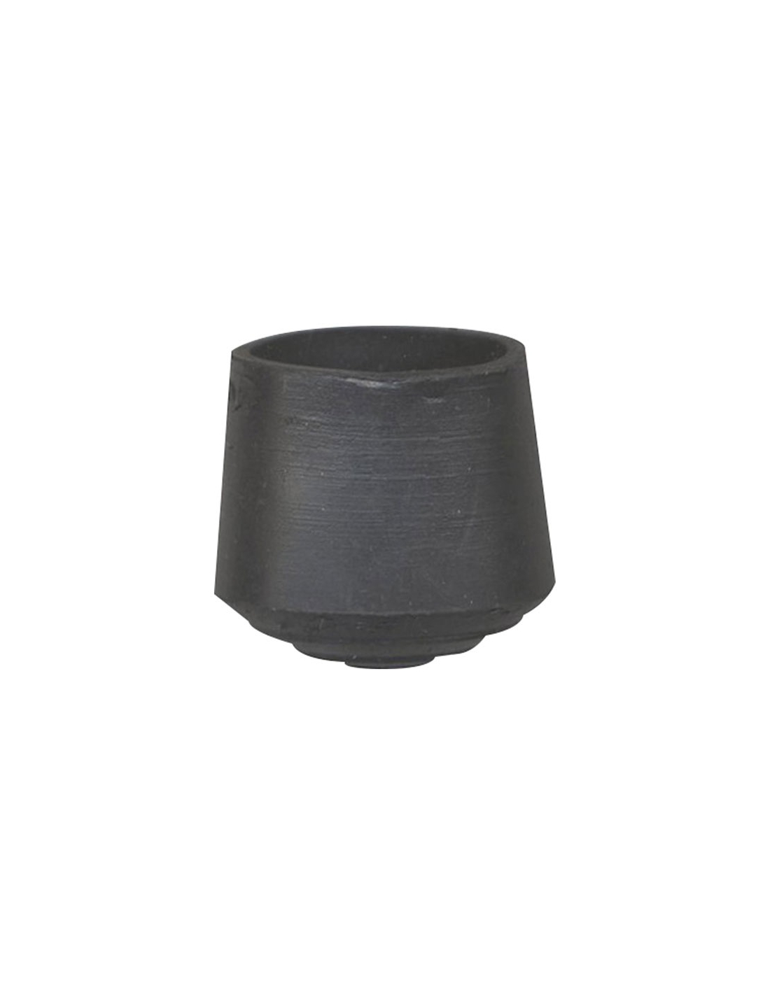 Gummipuffer Endstück Envel.caout.schwarz D18 Sc - Iso