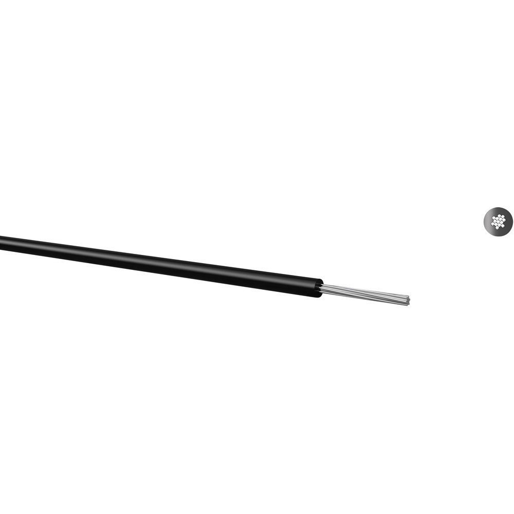 Kabeltronik 060102510 Litze Liyv 1 X 0.25 Mm² Violett 100 M