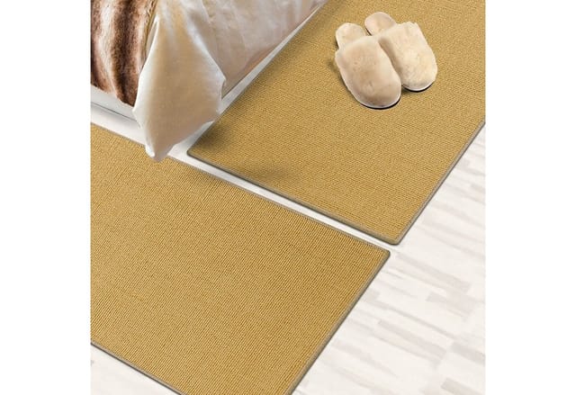Sisal-bettumrandung Sylt 3-teilig Natur 1 Läufer: 67 X 250 Cm + 2 Brücken: Je 67 X 140 Cm