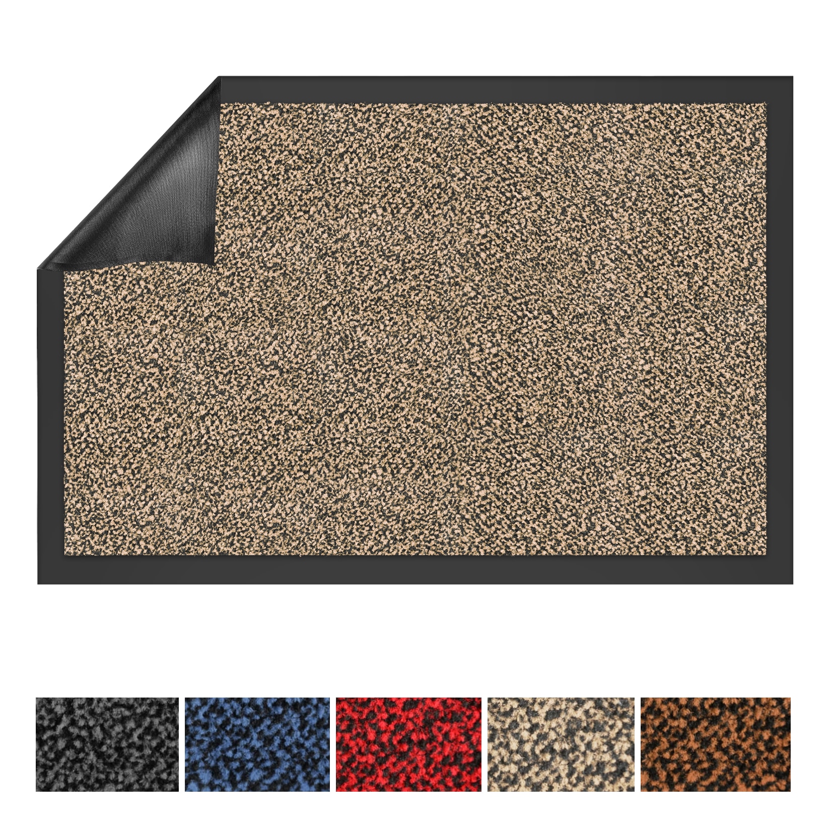 Antistatik-schmutzmatte Sky Performa Ocker-schwarz 120 X 180 Cm