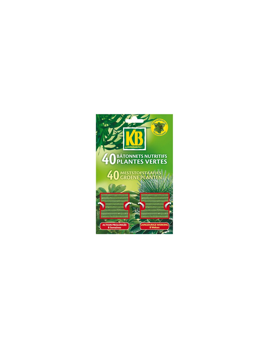 Grüne Pflanzenstäbchen Kb X40 Bpv /nca - Kb