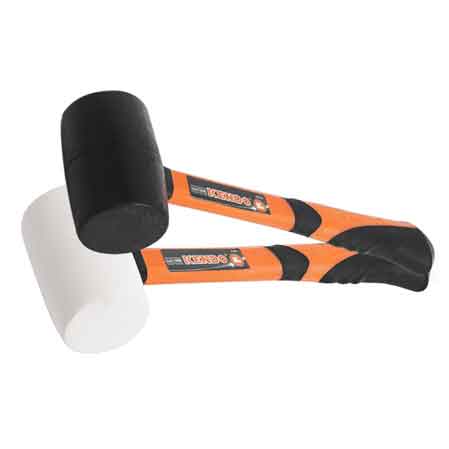 Mazzuola Aus Kautschuk Mit Kendo-faser 450 G - Weiße Farbe