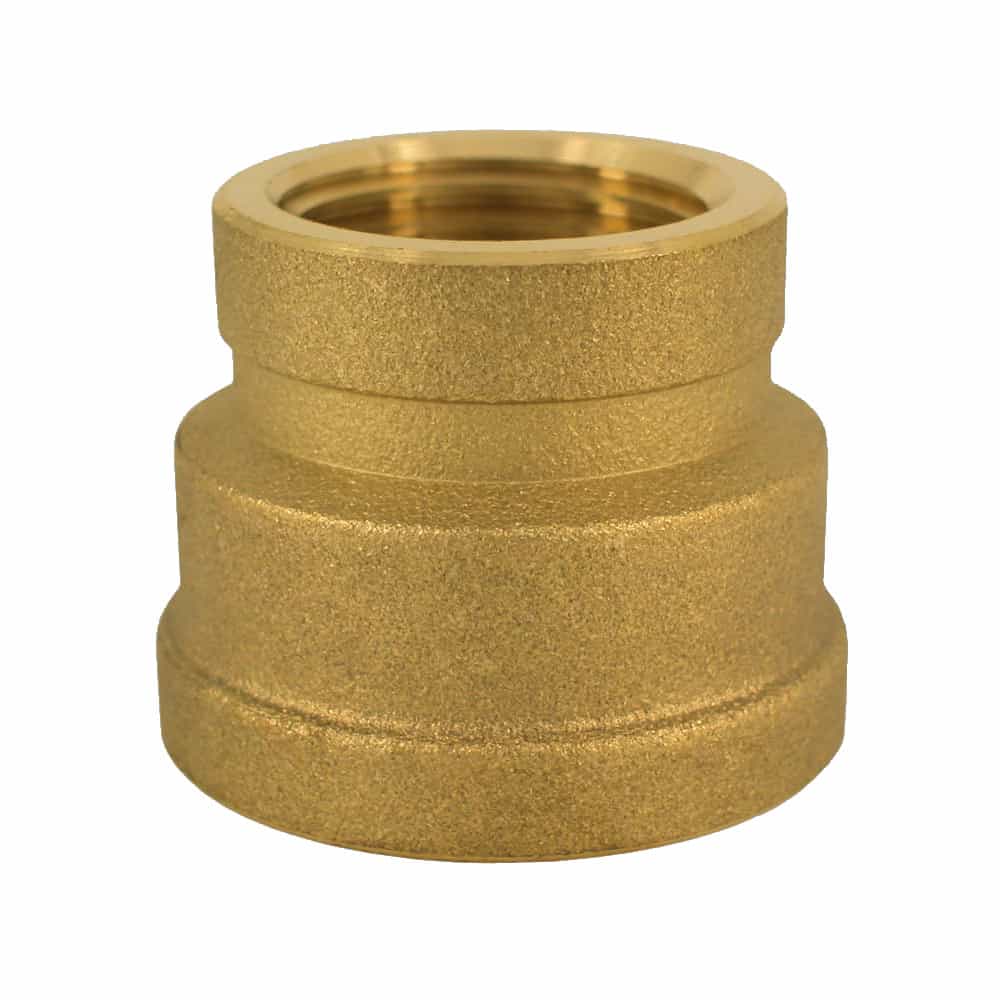 Gewindefitting Messing Muffe Reduziert 1/2" Ig X 3/8" Ig