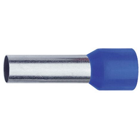 Klauke - 1666 Aderendhülse 0.14 Mm² Teilisoliert Braun 1000 St.