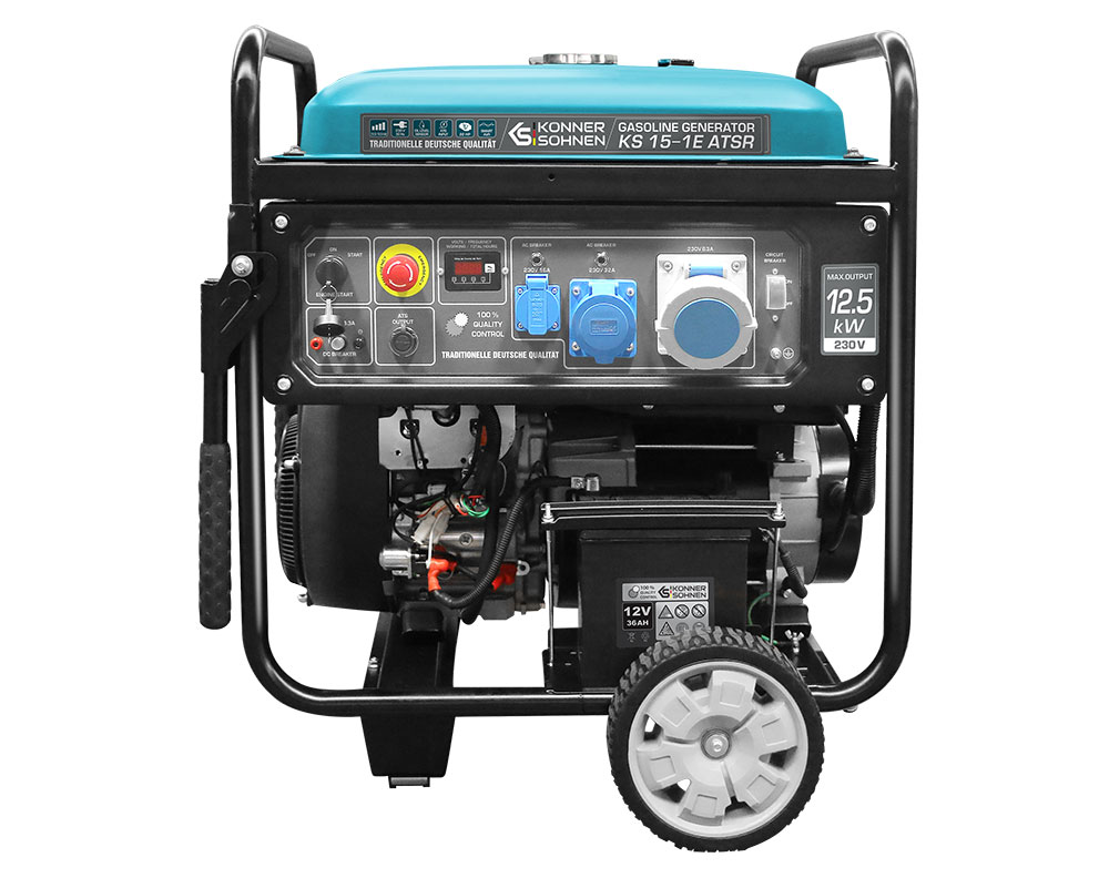 Könner&söhnen - Zweizylinder Benzin-generator ' ' Ks 15-1e Atsr