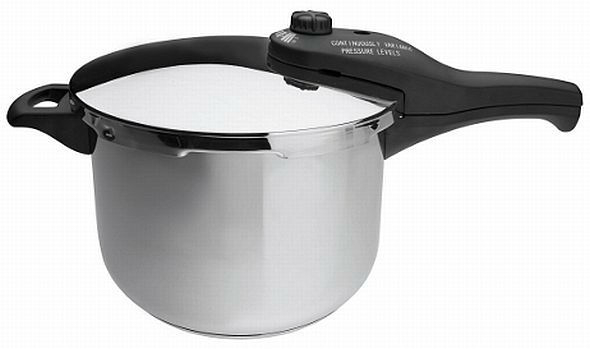 Schnellkochtopf Lacor Tempo 6 L Edelstahl