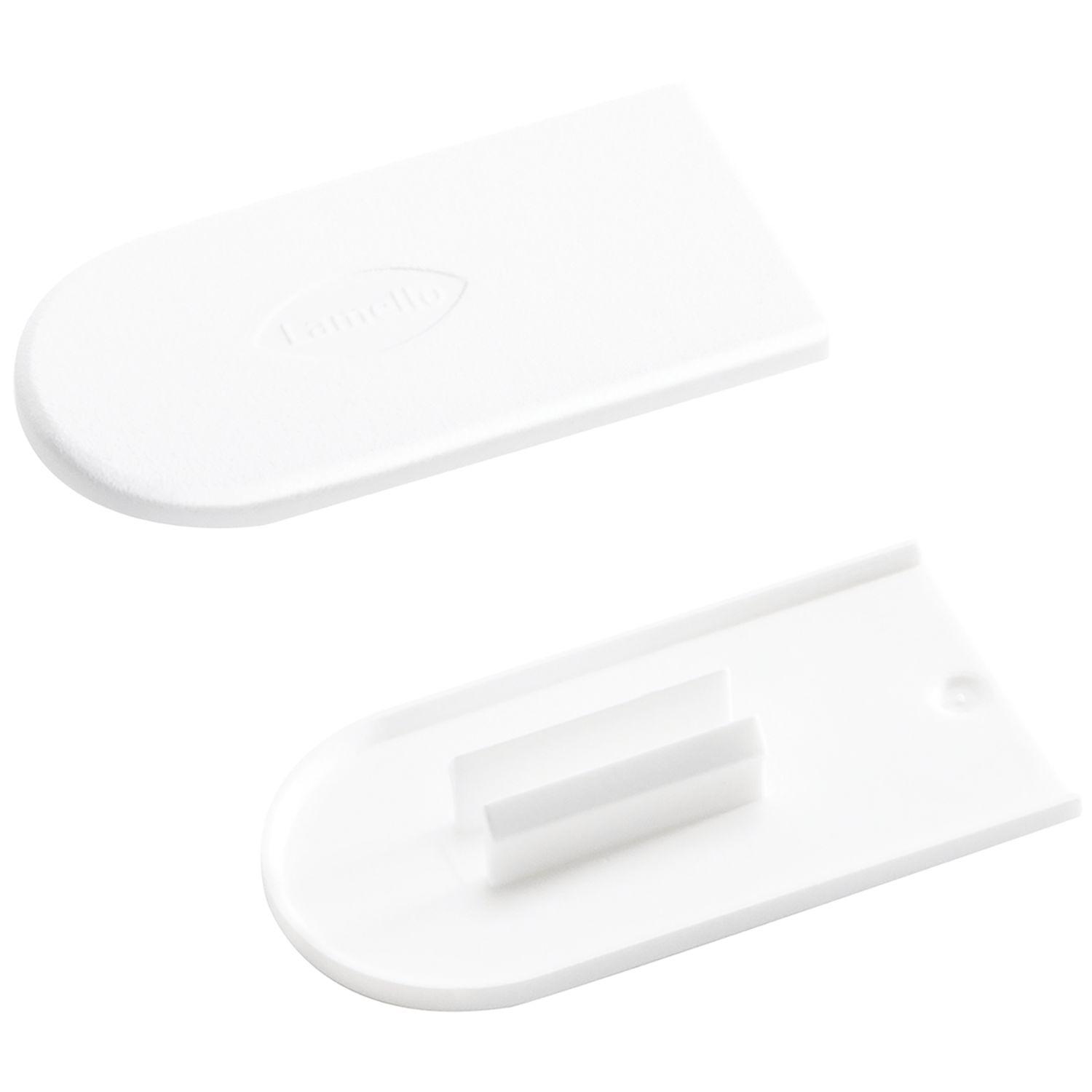 Lamello - Cabineo Abdeckkappen Ks (signalweiss Ral 9003) 100 St.