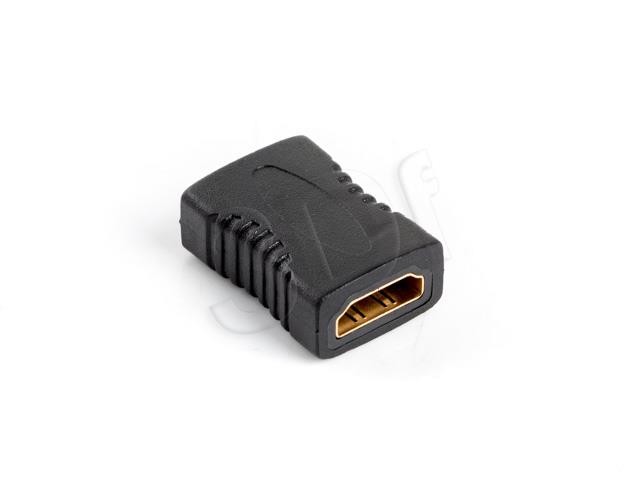 Lanberg Ad-0018-bk Hdmi-a (f) - Hdmi-a (f) Hohlsteckeradapter Schwarz