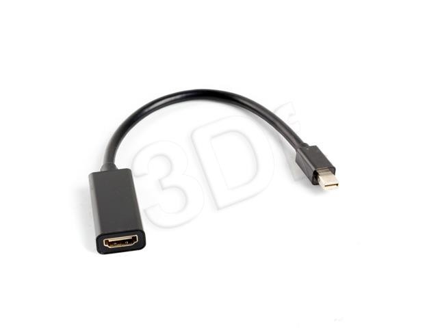 Lanberg Mini Displayport Adapterkabel 20cm Stecker Auf Hdmi Buchse Ad-0005-bk Bis Zu 1080p- Kompat. Apple Thunderbolt