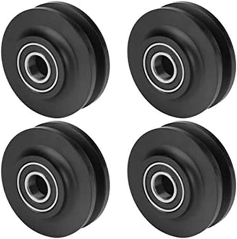 4 Stück Schieberollen Tür Rad Scheune Schrank Schrank Hardware Schrank Fenster Schieberolle