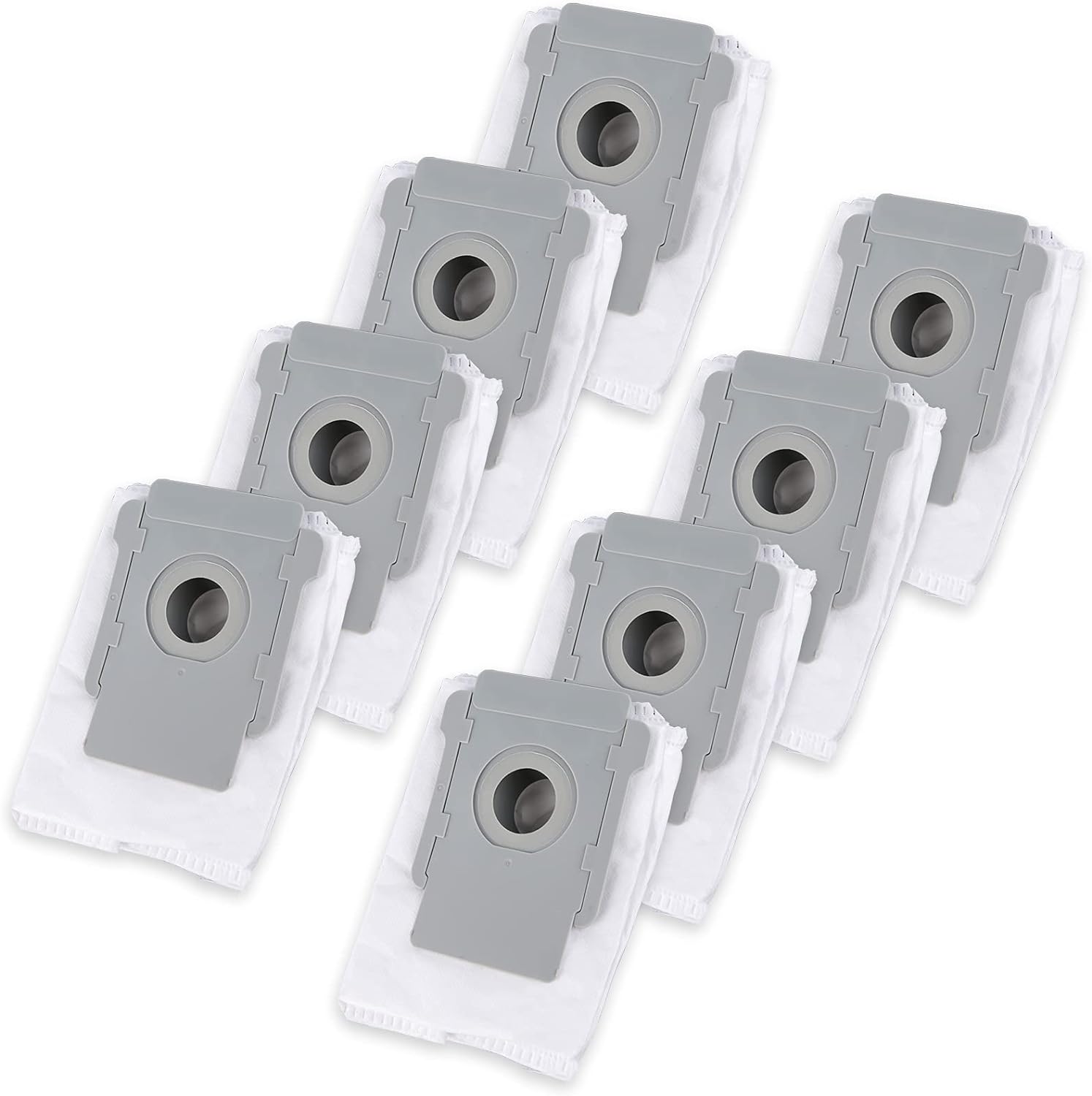 8er-pack Ersatz-staubsaugerbeutel Für Irobot Roomba I & S-serie I7 I7+ 7550, I3 I3 Plus 3550, I6 I6+ 6550, I8 I8+ 8550, S9 S9+/9550, Automatischer Schmutzfilter Mit Sauberer Basis