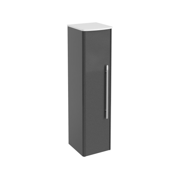 Lanzet Classico Midischrank, Anthrazit/weiß, Links"-"7965712