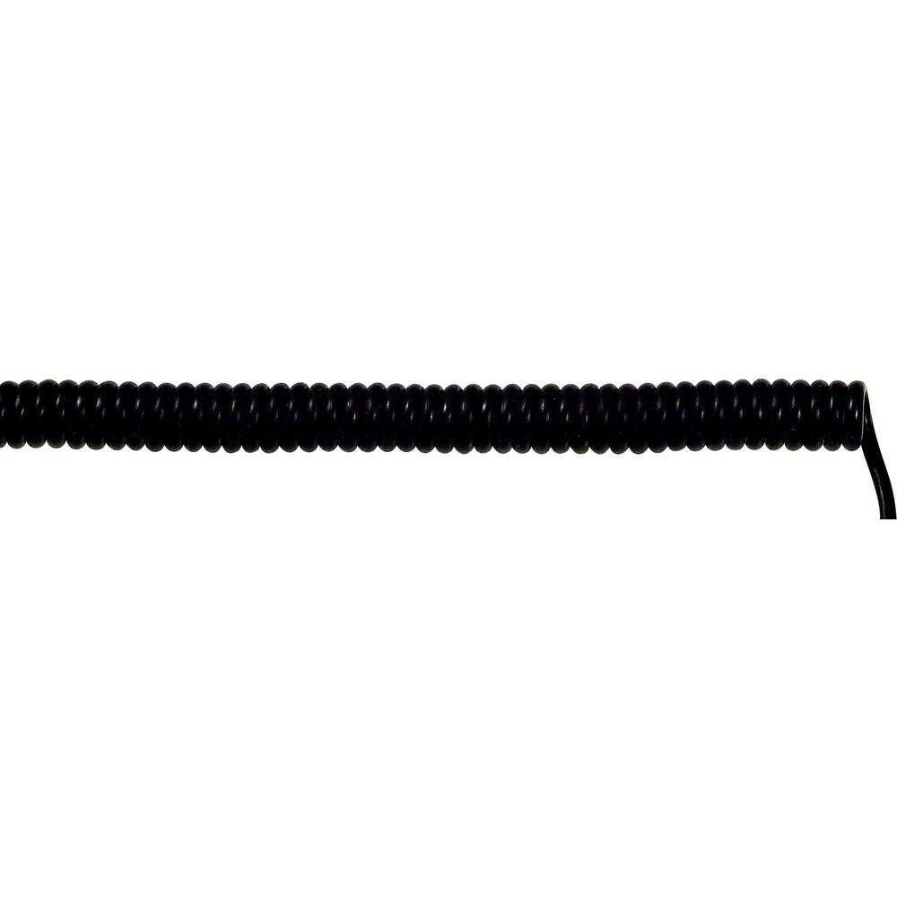 73220226 Spiralkabel Unitronic® Spiral 200 Mm / 800 Mm 7 X 0.14 Mm² Schwarz 1 St. - Lapp