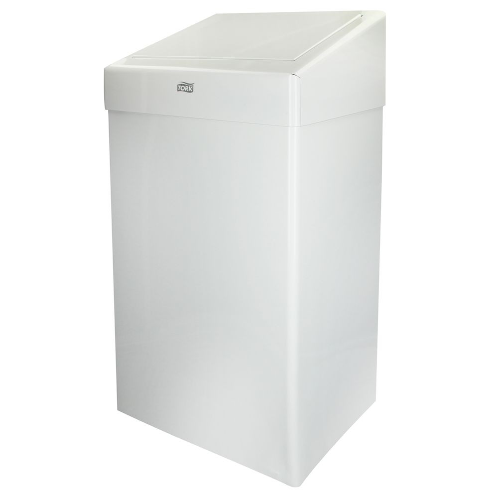 Tork 228000 Wandabfallbehälter Weiß 50 Liter