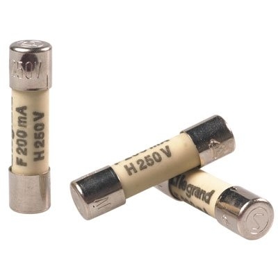 Legrand 010212 Miniatur-zylinderpatrone – 5 × 20 Mm – 1,25 A