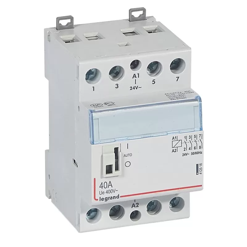 Modulares Schütz 40a 4z 0r 24v Ac Sm340 /mit Manipulator/ 412518