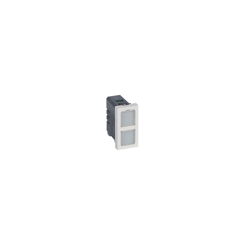 Legrand 078552 Doppel-kontrollleuchte Legrand Mosaic – 12–24 V – 1 Modul
